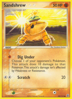 Sandshrew - EX Specie Delta (Common) [DS-82]