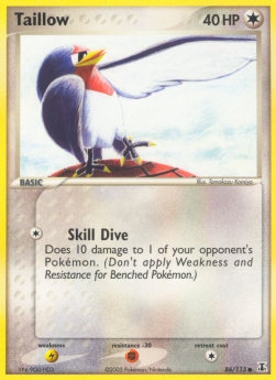 Taillow - EX Specie Delta (Common) [DS-86]