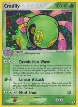 Cradily - EX La Leggenda di Mew (Holo Rare) [LM-3]