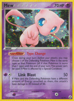 Mew - EX La Leggenda di Mew (Holo Rare) [LM-10]