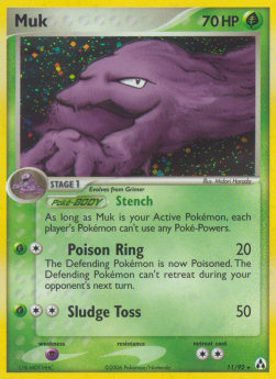 Muk - EX La Leggenda di Mew (Holo Rare) [LM-11]