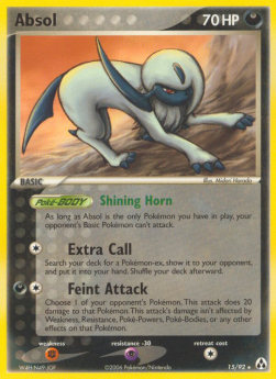 Absol - EX La Leggenda di Mew (Rare) [LM-15]