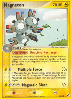 Magneton - EX La Leggenda di Mew (Rare) [LM-22]
