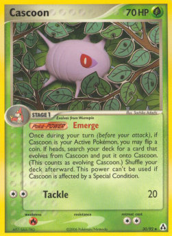 Cascoon - EX La Leggenda di Mew (Uncommon) [LM-30]