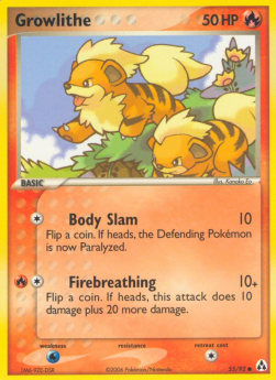 Growlithe - EX La Leggenda di Mew (Common) [LM-55]
