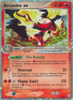 Arcanine ex - EX La Leggenda di Mew (Ultra Rare) [LM-83]