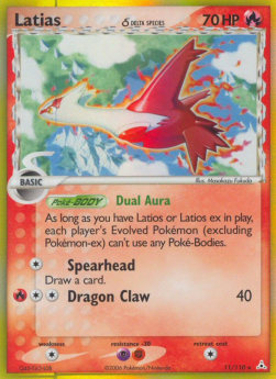 Latias δ Delta Species (Dual Aura) - EX Fantasmi di Holon (Holo Rare) [HP-11]