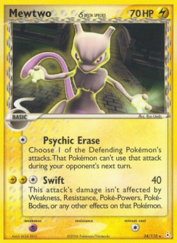Mewtwo δ Delta Species - EX Fantasmi di Holon (Rare) [HP-24]