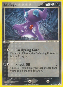 Sableye - EX Fantasmi di Holon (Rare) [HP-31]