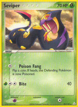 Seviper - EX Fantasmi di Holon (Rare) [HP-32]