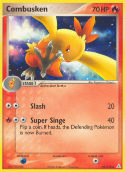 Combusken - EX Fantasmi di Holon (Uncommon) [HP-39]