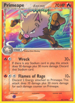 Primeape δ Delta Species - EX Fantasmi di Holon (Uncommon) [HP-50]