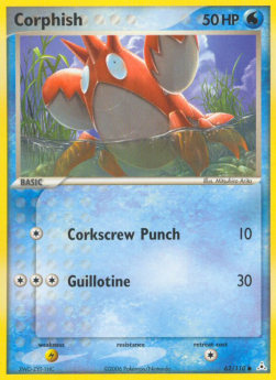 Corphish (Corkscrew Punch) - EX Fantasmi di Holon (Common) [HP-62]