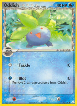 Oddish δ Delta Species - EX Fantasmi di Holon (Common) [HP-73]