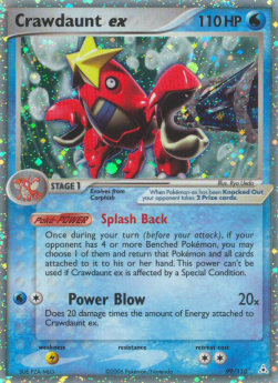 Crawdaunt ex - EX Fantasmi di Holon (Ultra Rare) [HP-99]