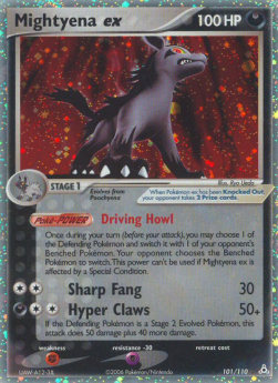 Mightyena ex - EX Fantasmi di Holon (Ultra Rare) [HP-101]