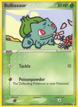 Bulbasaur - EX Guardiani dei Cristalli (Common) [CG-45]