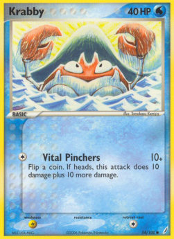Krabby - EX Guardiani dei Cristalli (Common) [CG-54]