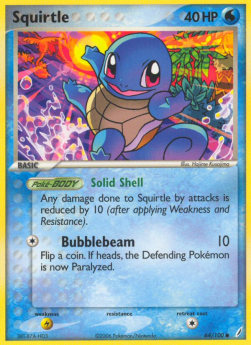 Squirtle - EX Guardiani dei Cristalli (Common) [CG-64]