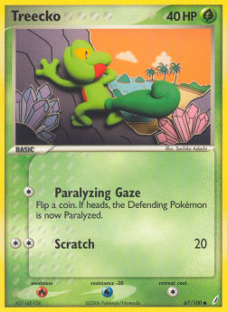 Treecko - EX Guardiani dei Cristalli (Common) [CG-67]