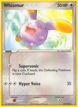 Whismur - EX Guardiani dei Cristalli (Common) [CG-69]