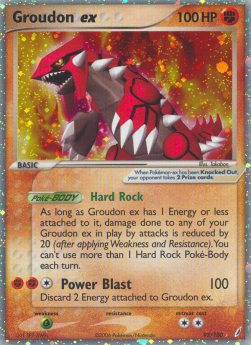 Groudon ex - EX Guardiani dei Cristalli (Ultra Rare) [CG-93]