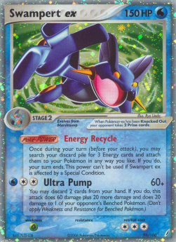 Swampert ex - EX Guardiani dei Cristalli (Ultra Rare) [CG-98]