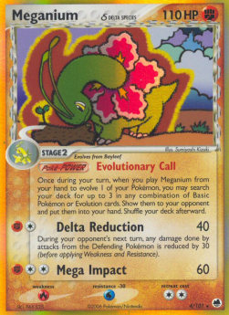 Meganium δ Delta Species - EX L'Isola dei Draghi (Holo Rare) [DF-4]