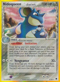 Nidoqueen δ Delta Species - EX L'Isola dei Draghi (Holo Rare) [DF-7]