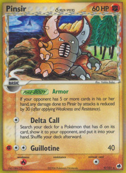 Pinsir δ Delta Species - EX L'Isola dei Draghi (Holo Rare) [DF-9]