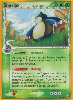 Snorlax δ Delta Species - EX L'Isola dei Draghi (Holo Rare) [DF-10]