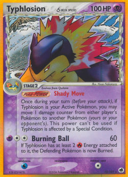 Typhlosion δ Delta Species - EX L'Isola dei Draghi (Holo Rare) [DF-12]
