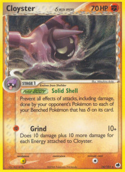 Cloyster δ Delta Species - EX L'Isola dei Draghi (Rare) [DF-14]