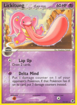 Lickitung δ Delta Species - EX L'Isola dei Draghi (Rare) [DF-19]