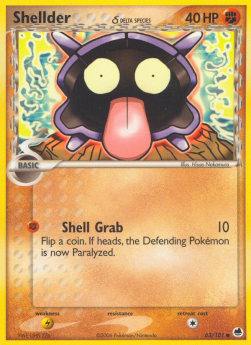 Shellder δ Delta Species - EX L'Isola dei Draghi (Common) [DF-63]