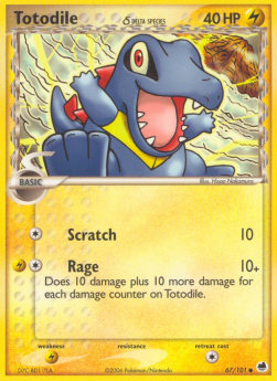 Totodile δ Delta Species - EX L'Isola dei Draghi (Common) [DF-67]