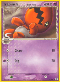 Trapinch δ Delta Species - EX L'Isola dei Draghi (Common) [DF-68]