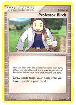 Prof. Birch - EX Power Keepers (Uncommon) [PK-80]