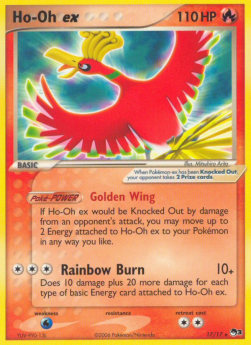 Ho-oh ex - POP Series 3 (Ultra Rare) [POP3-17]
