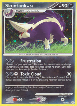 Skuntank Lv.36 - Diamante & Perla (Holo Rare) [DP-15]