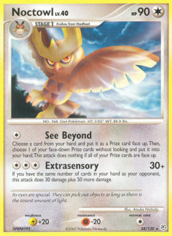 Noctowl Lv.40 - Diamante & Perla (Rare) [DP-34]
