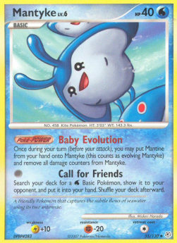 Mantyke Lv.6 - Diamante & Perla (Uncommon) [DP-55]