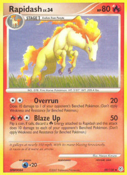Rapidash Lv.34 - Diamante & Perla (Uncommon) [DP-59]