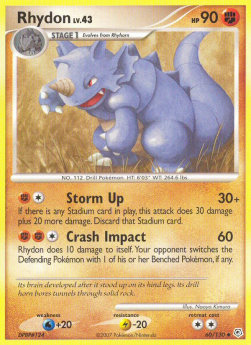 Rhydon Lv.43 - Diamante & Perla (Uncommon) [DP-60]