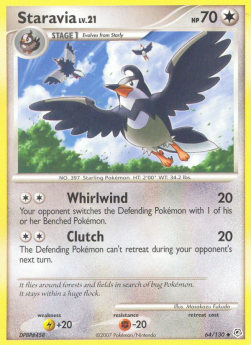 Staravia Lv.21 - Diamante & Perla (Uncommon) [DP-64]