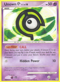 Unown  Lv.18 - Diamante & Perla (Uncommon) [DP-67]