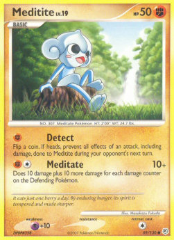 Meditite Lv.19 - Diamante & Perla (Common) [DP-89]