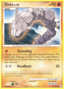 Onix Lv.22 - Diamante & Perla (Common) [DP-92]