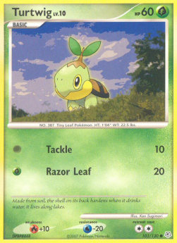 Turtwig Lv.10 - Diamante & Perla (Common) [DP-103]