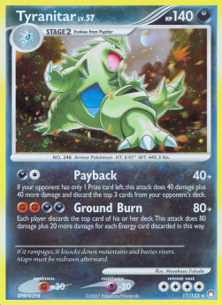 Tyranitar Lv.57 - Tesori Misteriosi (Holo Rare) [MT-17]